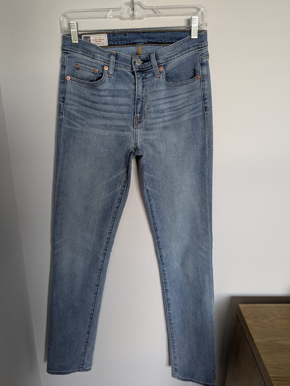 Gap Straight Leg Jeans 27x33